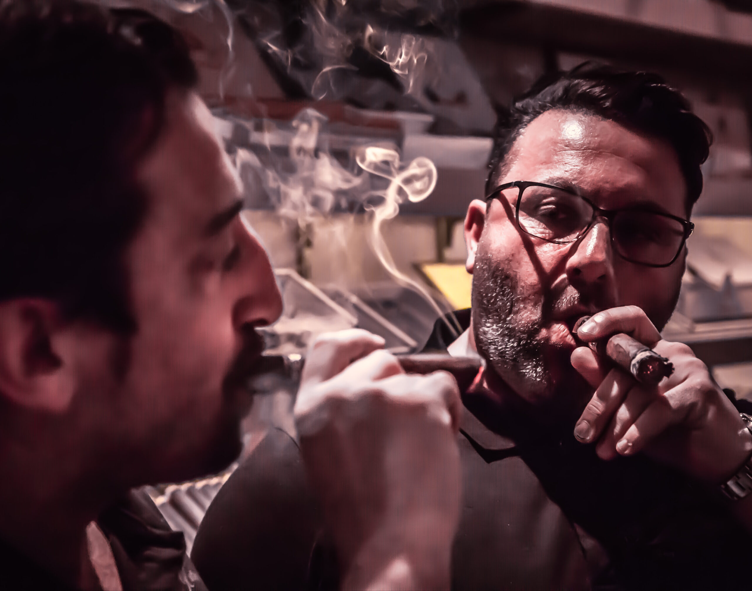 Der Zigarrenkurier Lino und Francesco